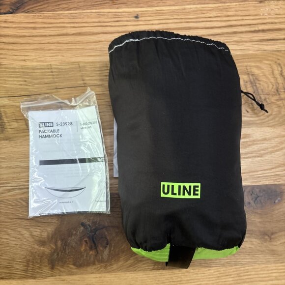 ULINE Packable Hammock S-23928 Outdoor Camping Gear NEW - Picture 1 of 3